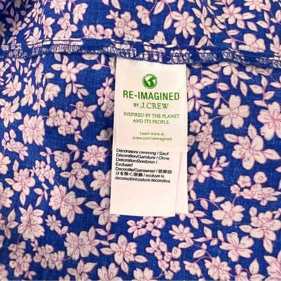 J. Crew Long-Sleeve Ruffle-Shoulder Top Size M - Picture 9 of 13